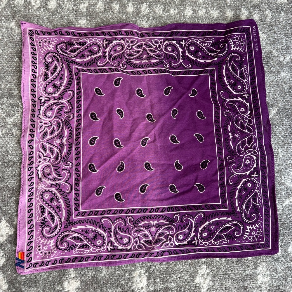 Aviator Nation Purple Bandana